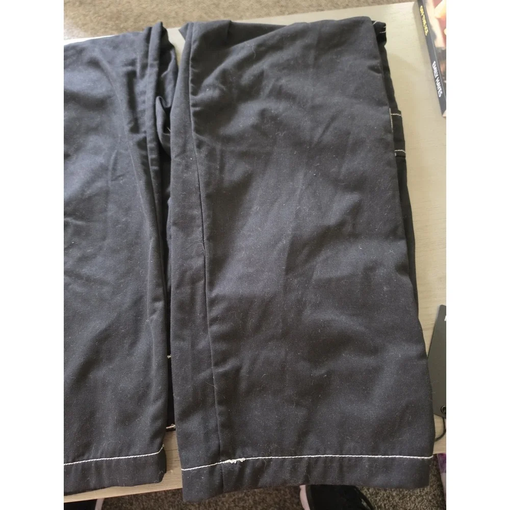NWT True Religion VTG Distressed Military Army Cargo Pocket Pants Black Men